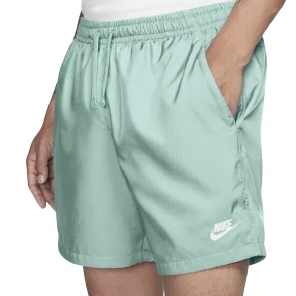 Nike Sportswear Woven‎ Flow Lined Shorts in Mint Green Men's Size XL - Picture 1 of 6